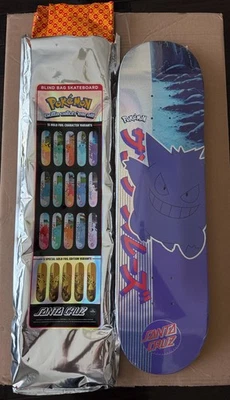 Santa Cruz Pokémon Monopatín Gengar Deck Foto 1 de 4