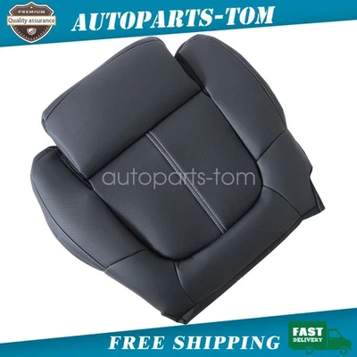 Cubierta de asiento inferior negra apta para Porsche Cayenne 958 Sport Turbo 2011-2018 Foto 1 de 4