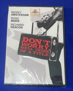 SEALED MGM Limited Edition Collection: Don't Worry We'll Think Title MOVIE DVD - Picture 1 of 2