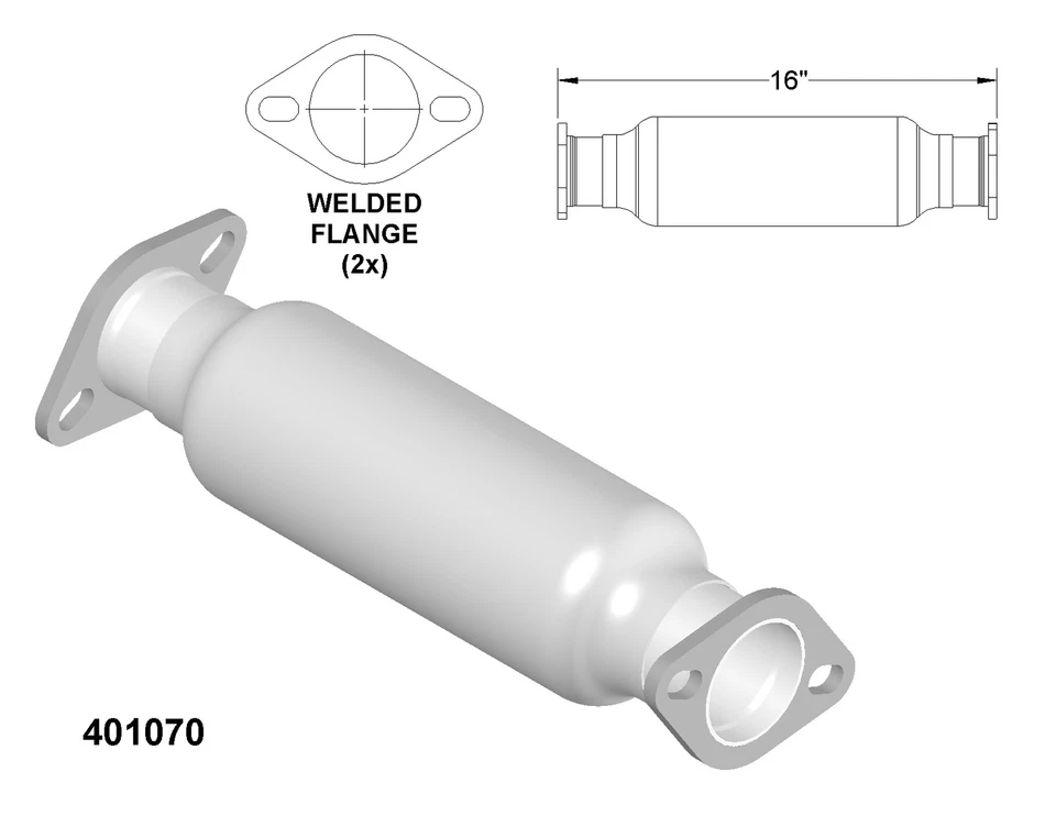 Convertidor catalítico para Nissan 300ZX 1986-1989 Foto 1 de 2