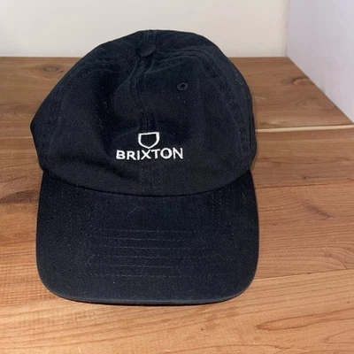 Gorra de béisbol Brixton Alpha negra unisex ajustable espalda deportiva Foto 1 de 4