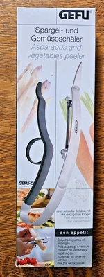 GEFU German Asparagus Peeler Stainless Steel NEW in Box 12560 - Image 1 of 2