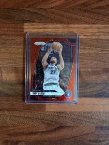 2024-25 Panini Prizm Rudy Gobert #159 Red Fast Break Prizm /100 - Bild 1 von 2