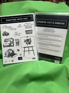 Stampin' up! Crafting With You Photopolymer Stempelset mit Stanzen NEU - Bild 1 von 2