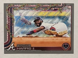 2025 Topps Holiday - Michael Harris II #H107 Silver Glitter - Picture 1 of 2