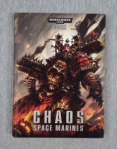 Warhammer 40.000 Codex Chaos Space Marines RPG Tapa Dura 2012 - Imagen 1 de 8