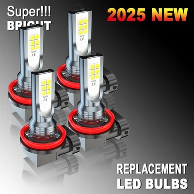 Kit de conversión de faros LED bombillas altas/bajas para Peterbilt 388 389 -4x 6000K Foto 1 de 4