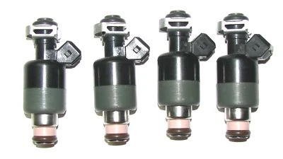 Juego de 4 inyectores de combustible nuevos Saturn OEM 1993-95 1,9 L, SC, SL, SW. 21007218 Foto 1 de 2
