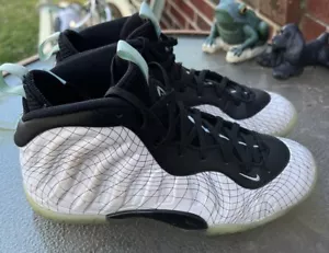 Y2k Nike FoamPosite One Mid Warped Grid Sz 6Y Barely Worn Excellent Condition - Afbeelding 1 van 9