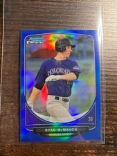 A106,602 - 2013 Bowman Chrome Mini Blue Refractors #156 Ryan McMahon/99