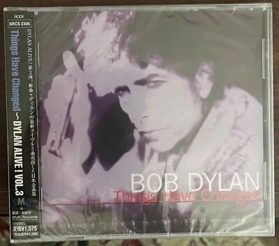 Bob Dylan Things Have Changed CD EP том 3 Япония - Изображение 1 из 3