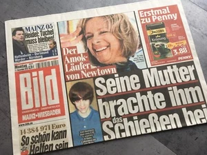 Bildzeitung vom 17.12.2012 * Geschenk zur Geburt * Mainz 05 Tuchel Amoklauf - Picture 1 of 1