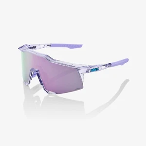 100% Speedcraft Polished Translucent Lavender Sunglasses, Hiper Lavender Mirror - Foto 1 di 3