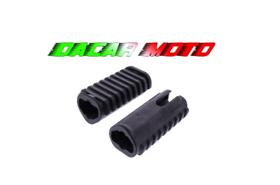 COPPIA GOMMINI POGGIAPIEDI ANTERIORI Honda VF 750 C Magna 1997 1998 1999 2000 Foto 1 de 4