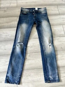 JEANS UOMO H&M SLIM FIT, VITA BASSA..BUTTON FLY..29/32.. - Foto 1 di 8