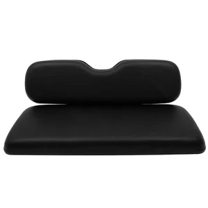 Black Golf Cart Rear Seat Cushion Set For EZGO TxT,ST,ST Sport,Valor models - Imagen 1 de 6