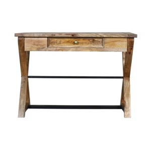 Holmes Natural Wood Modern Study Desk or Office Desk - Picture 1 of 4
