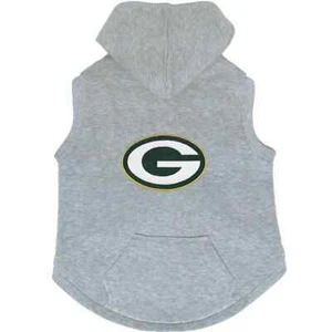 GREEN BAY PACKERS DOG CAT PREMIUM HOODIE SWEATSHIRT EMBROIDERED PATCH XS LARGE - Picture 1 of 1