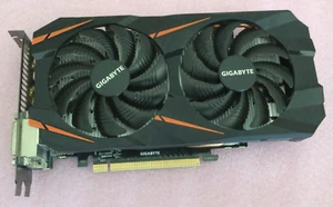 GIGABYTE GV-N1060WF20C-3GD GEFORCE GTX 1060 3GB WINDFORCE OC GRAPHICS CARD - Picture 1 of 5