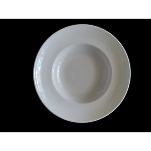 4 Homer Laughlin China Large Rim White Pasta Soup Salad Restaurant Bowls USA - Picture 1 of 5