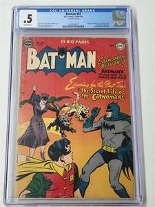 Batman #62 - CGC 0.5 (No centerfold) - 10th Appearance Catwoman - 1951 - Picture 1 of 2
