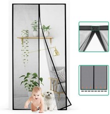 Homitt Zanzariera Magnetica per Porte 120x240cm, con resistente 120*240cm