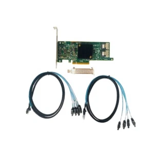 LSI 9207-8i SATA/SAS 6G/s PCI-E 3.0 IT Mode Host Bus Adapter 2*SFF-8087 SATA US - Picture 1 of 3