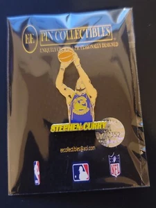 Golden State Warriors Stephen Curry  3 point Champ 2022 Jersey Lapel  Pin 1.75"  - Picture 1 of 12