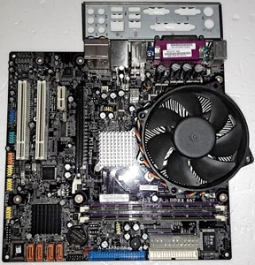 Scheda Madre Acer ECS RC415T-AM Power F6 con CPU Intel 775 Dual Core e Ram - Imagen 1 de 1