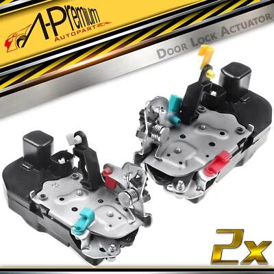 Actuador de cerradura de puerta trasero derecho/derecho 2 piezas para Dodge Magnum 2005-2008 Chrysler 300 Foto 1 de 4