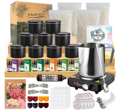 Candle Making Kit with Wax Melter, Complete Candle Making Supplies - Image 1 of 4
