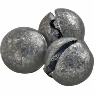 (12-30/pk)-SouthBend Size 7 Removable Split Shot Fishing Sinker. Model: FSS7 - Picture 1 of 1