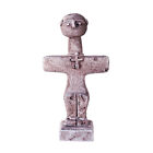 Rzeźba cypryjska Idol Pomos Kobieca posąg Ręcznie robiony chalkolit 00777