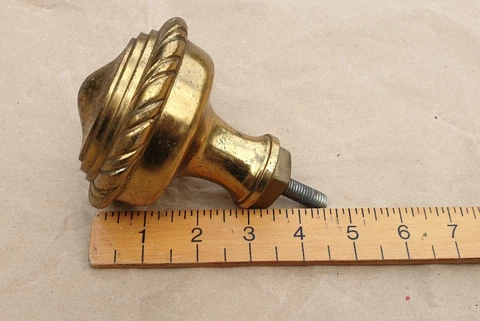 Old Brass Front Door Handle Reclaimed Size & Weight see Descriptio Cover