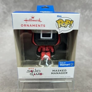Hallmark Funko Pop! Squid Game Masked Manager Ornament Walmart Exclusive - Picture 1 of 7