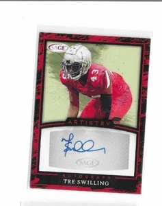 2022 SAGE Artistry Red Tre Swilling Autograph #A-TS2 - Picture 1 of 1
