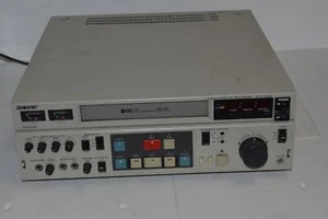 TC SONY Modèle #SVO-9620 Professionnel S-VHS Magnétoscope (TMD19) - Photo 1 sur 5