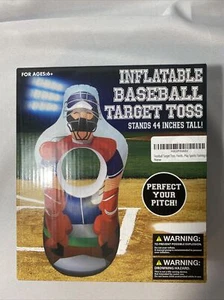 Inflatable Baseball Target Toss - Perfect Your Pich - 44 Inches Tall - Picture 1 of 1