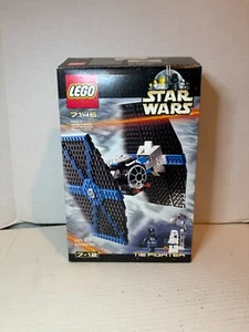 Star Wars Lego Tie Fighter Black & Blue #7146 Box Only - Picture 1 of 3