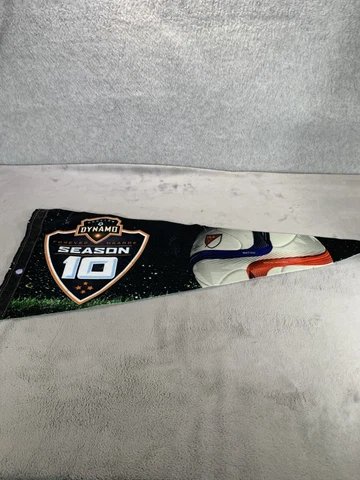 Houston Dynamo Rollable Pennant Orange MLS Soccer Collectible Cover