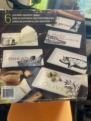 Platos de aperitivo de porcelana (6) Foto 1 de 4