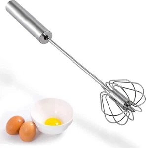 AEX Egg whisk Beater shaker Mini Hand Push Beater Milk Drink Mixer Kitchen Tool - Picture 1 of 9