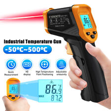 Digital Temperature Gun Non-contact Laser IR Infrared Thermometer Temp Meter 