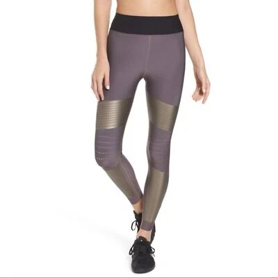 Legging Ultracor Taupe Ultra Silk AK17 cintura alta talla S en muy buen estado con perforaciones Foto 1 de 4