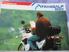Honda 600V Transalp motorcycle sales brochure