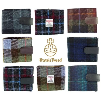Glen Appin Harris Tweed Wallet With Coin Compartment LB2105 Barra