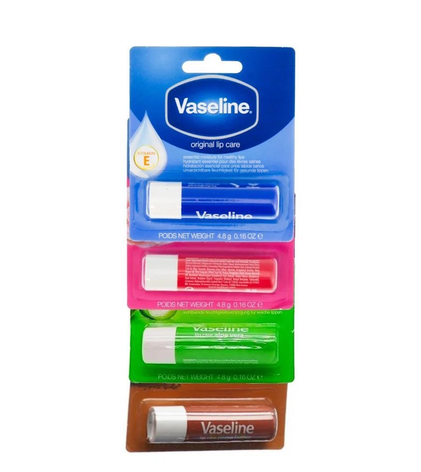 Vaseline Lip Care Lip Balm Stick Combo (Choose any 3 Flavours)!