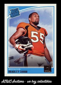 2018 Donruss #319 Bradley Chubb RC - Picture 1 of 2