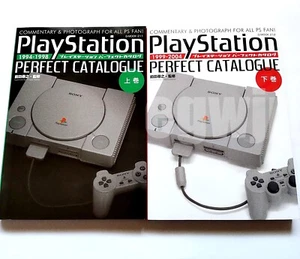 Playstation Perfect Catalog Vol.1-2 set 94-98 / 99-04 Japanese Book Sony PS - Imagen 1 de 21