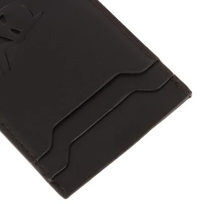 1 Stück Leder Fledermaus Geldbörse für Männer Personalisiert Geschenk für Ehemann Unikat Geburtstag - Bild 1 von 4